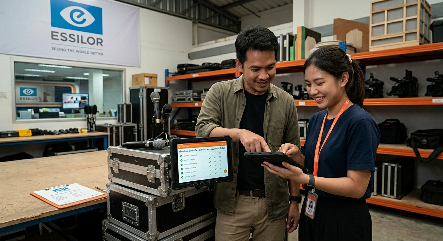 ESSILOR — Real-time Inventory Tracking
